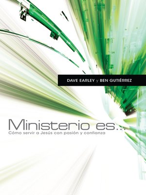 cover image of Ministerio es . . .
